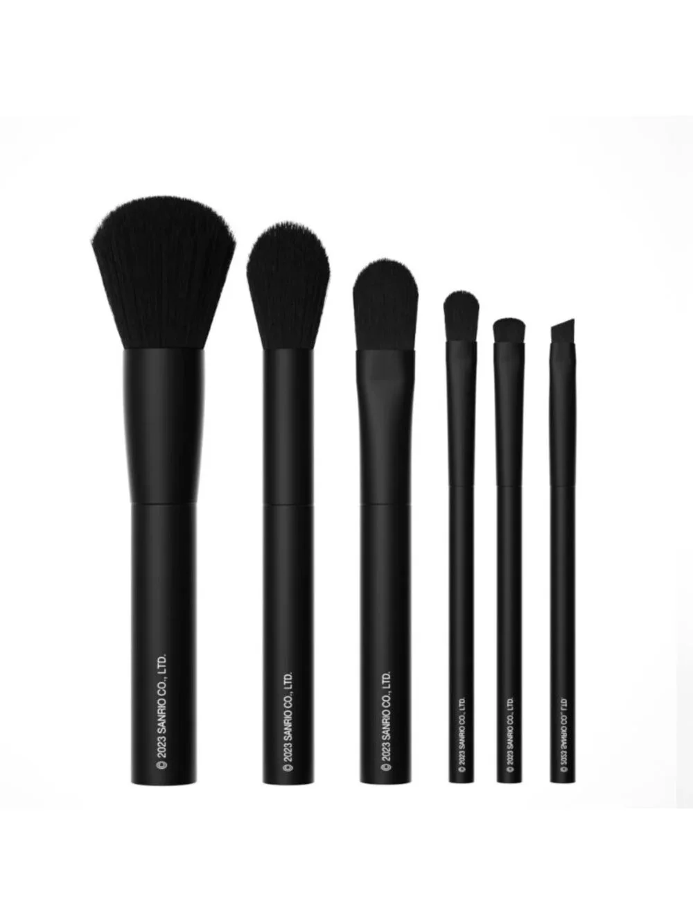 Hello Kitty 6-Pc Vegan Cruelty-Free Makeup Brush Set 